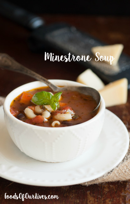 Minestrone Soup | FoodsOfOurLives.com