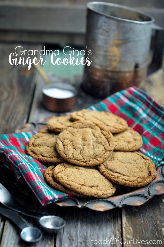 Grandma Gina's Ginger Cookies