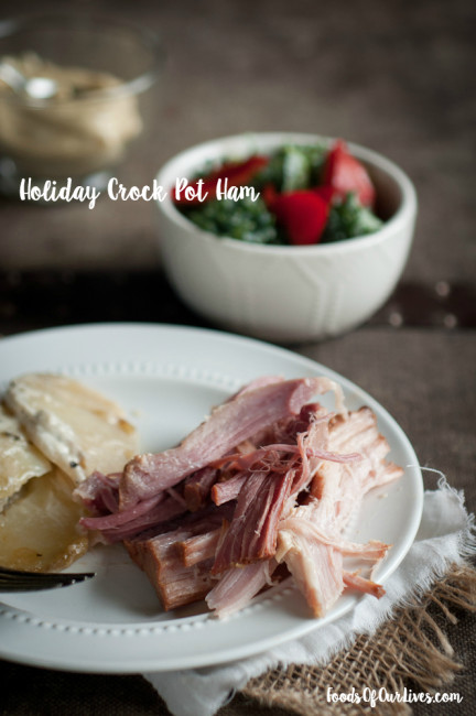 Moist and Amazing {Slow Cooker} Ham | FoodsOfOurLives.com