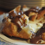 Baked Brie with Caramel Sauce