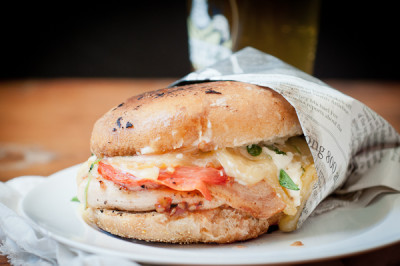 Grilled Chicken and Cheese BLT | FoodsOfOurLives.com