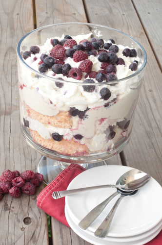 Delightful Berry Trifle