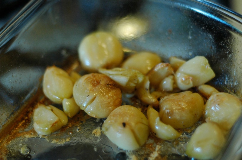 roasted garlic