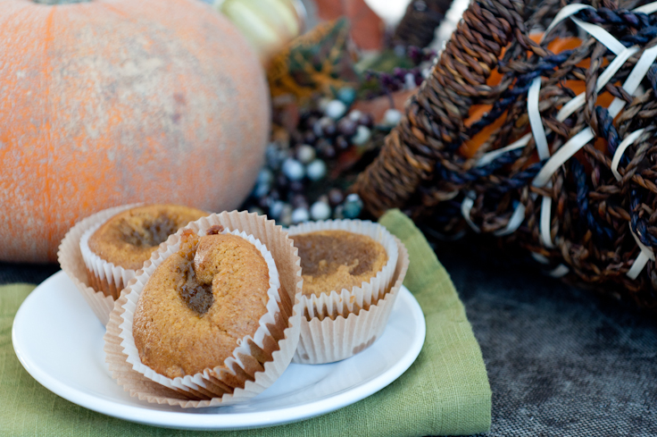 Pumpkin Muffins with Maple Butter Filling