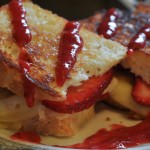 Brie and Strawberry Grilled Cheese Sandwiches