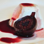 Panna Cotta with Red Wine Syrup and Figs