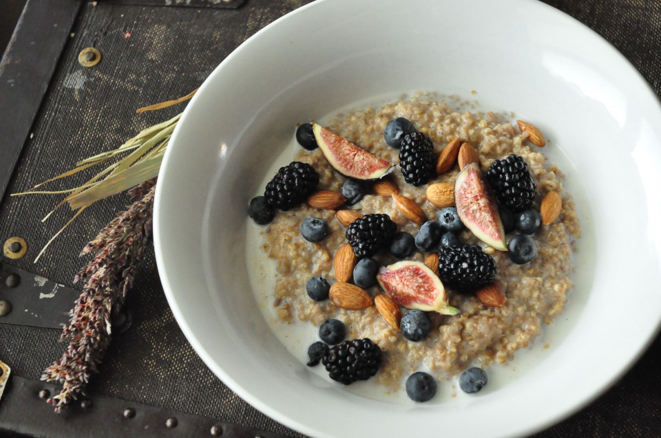Make-ahead multigrain porridge