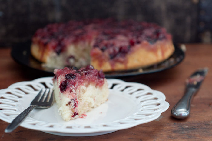 Cranberry Upside-Down Cake