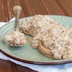 Soaked and Whole Grain Buttermilk Biscuits and Gravy