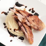 Roast Duck with A Balsamic Reduction Sauce