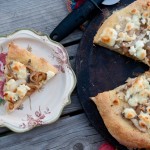 Pizza with Sardines and Caramelized Onions