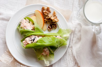 Waldorf Chicken Salad Wraps | FoodsOfOurLives.com